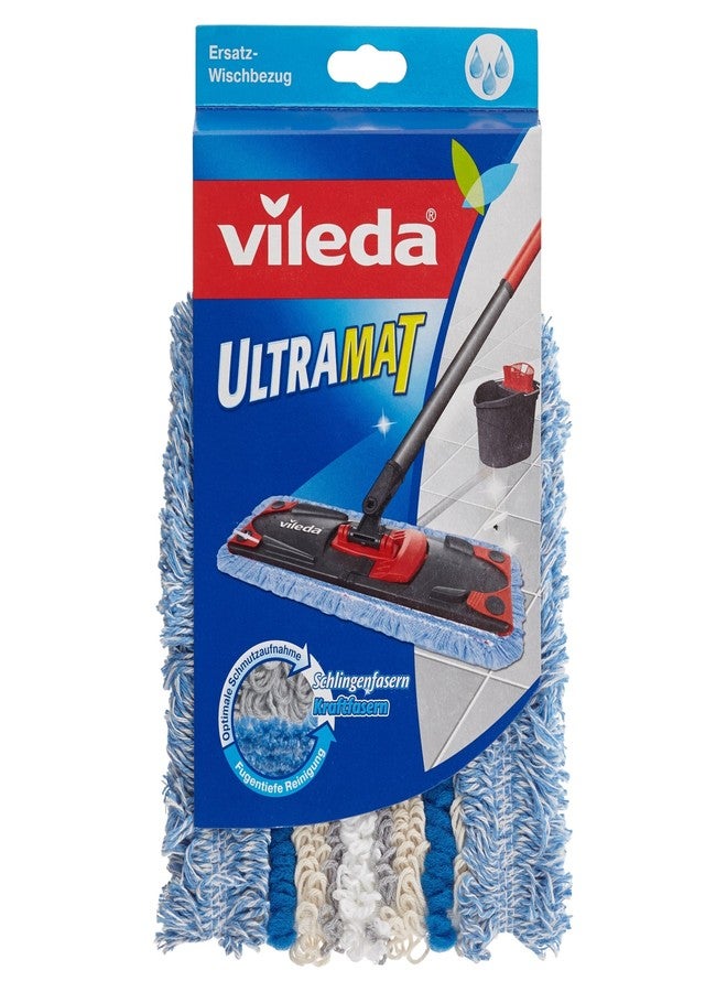 فيليدا غطاء بديل لـ Vileda extrafeucht Ultramat، عبوة واحدة، أبيض/أزرق - Image 1